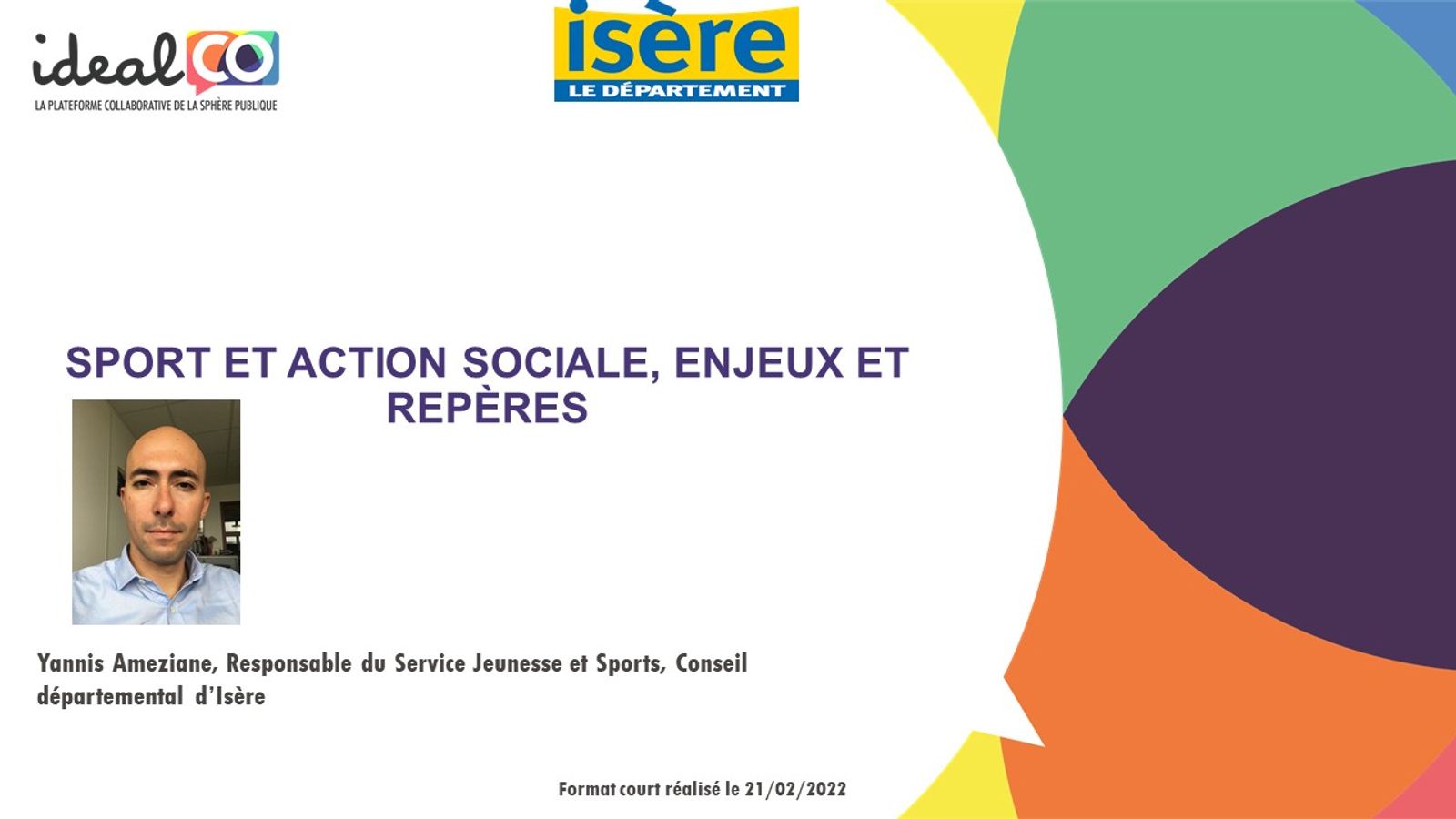 [Format court] Sport et action sociale, Enjeux et Repères