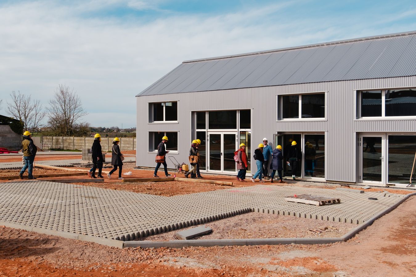 Bâtiment circulaire et pôle ESS : réhabilitation d'une friche commerciale au Pays de Falaise