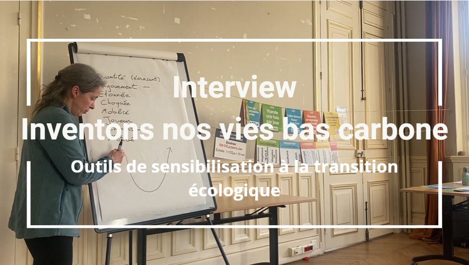 Nos vies bas carbone, un atelier brulant d'actualité,  participatif et formateur