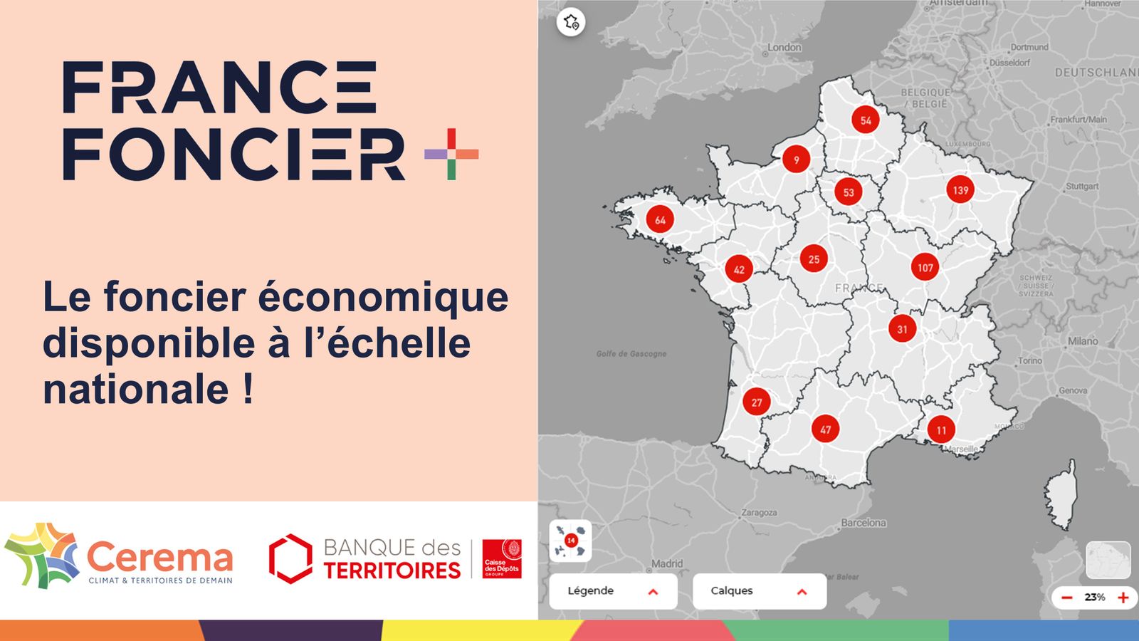 France Foncier+ : un outil collaboratif pour faciliter l'accès au foncier économique