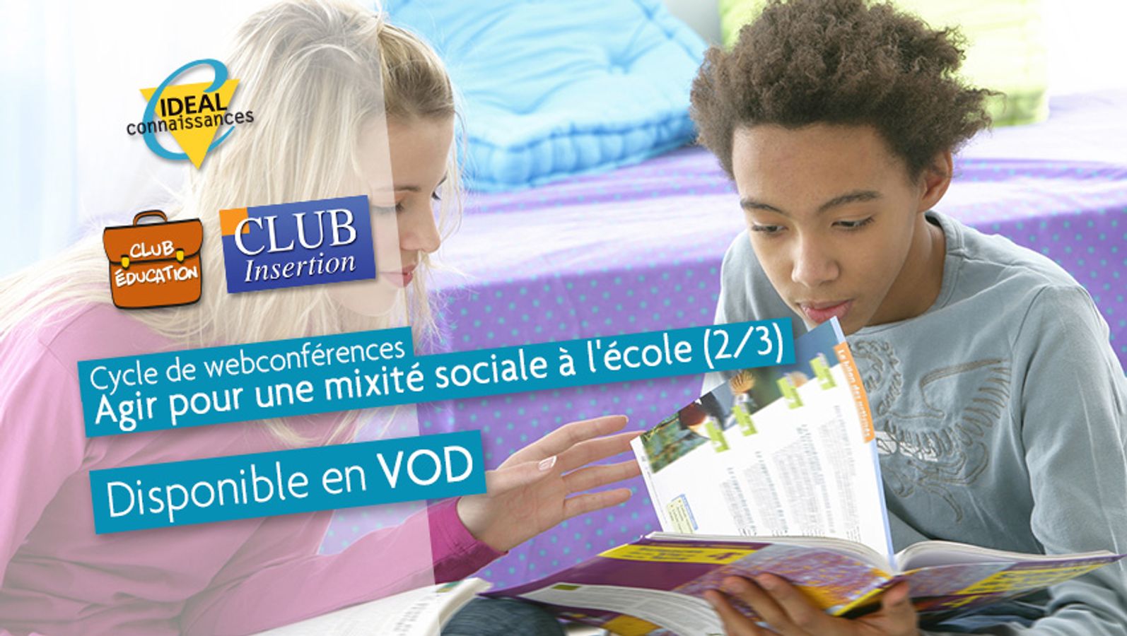 Cycle de webconférences - Agir pour une mixité sociale au collège (2/3)