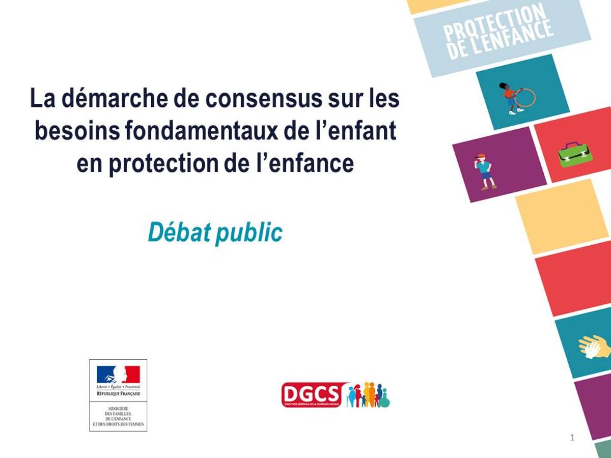 Démarche de consensus : Formation et socle de connaissances au service des besoins et du développement de l'enfant en protection de l’enfance : acceptabilité, faisabilité, mise en oeuvre ?