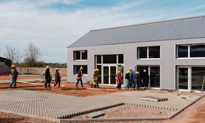 Bâtiment circulaire et pôle ESS : réhabilitation d'une friche commerciale au Pays de Falaise