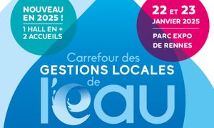 26e Carrefour des Gestions Locales de l'Eau - 22 & 23 janvier 2025, Rennes