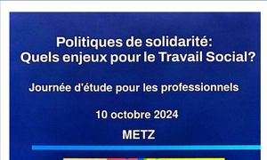 Politiques de Solidarité : Quels enjeux pour le Travail Social ?